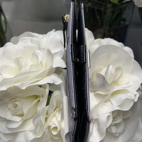 Kate Spade Stacy Bifold Paw Prints Wallet in RARE Lavender - Picture 11 of 12